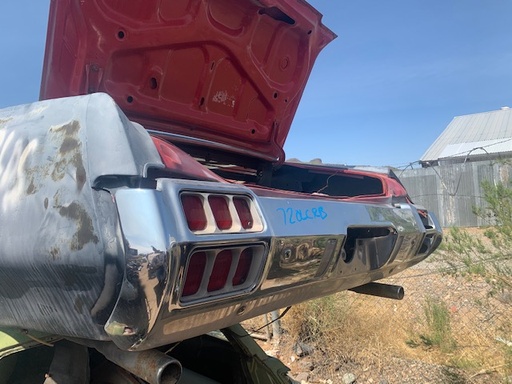 1972 Oldsmobile Cutlass Rear Bumper Core (#72OLCRB)