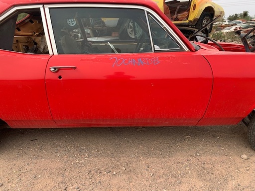 1970 Chevrolet Nova 2 Door Passenger Side Door  (#70CHNRDB)