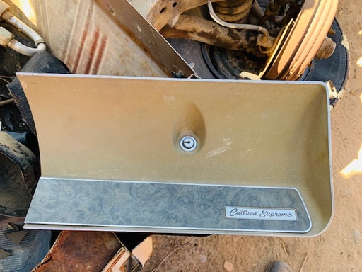 1969 Oldsmobile Cutlass Glove Box Door (#69OLCGB)