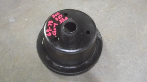 1969 Chevrolet Crank Pulley 1 Groove (#69CHCPGBE)