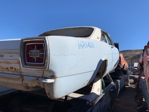 1966 FordGalaxyt Two Hardtop Passenger QuarterPanel (Dvid#66FOGRQB)