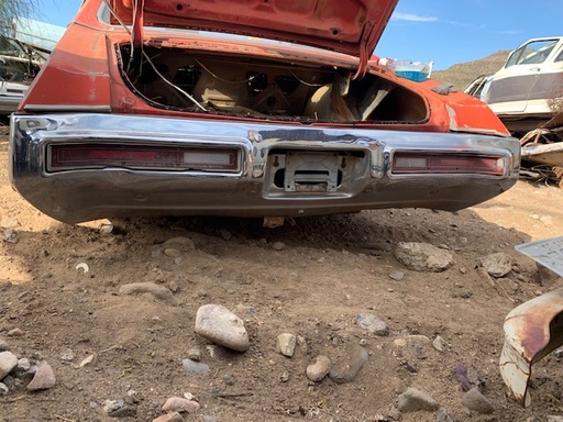 1970 Buick Skylark Rear Bumper Dvid (#70BUSRBB)