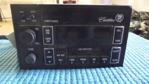 1993-96 Cadillac Fleetwood Brougham Radio (#93CARAWBE)