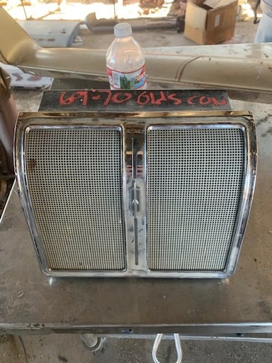 1970 Oldsmobile 98 convertible rear seat speaker grill (#70OLRSSGB)