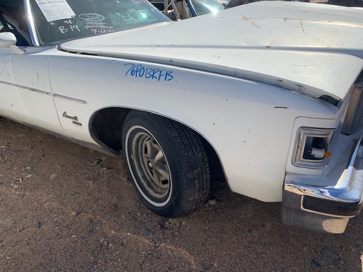 1976 Pontiac Bonneville Passenger Fender (#76POBRFB)