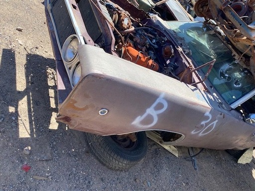 1968 Dodge Coronet Driver Fender (#68DGCL2B)