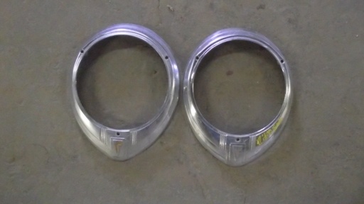 1939-41 Hudson Headlight Bezels (#39HUHBWBE)