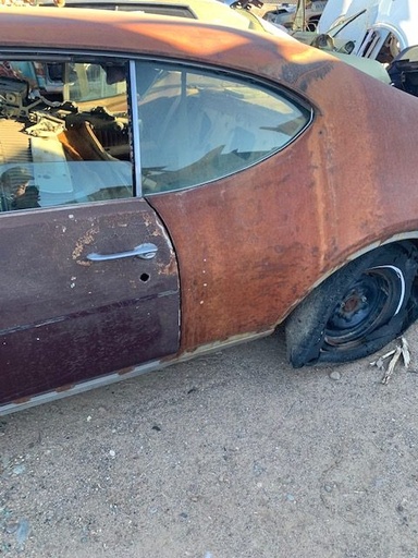 1968 Oldsmobile Cutlass 442 2dr HT Body Shell (#680LCRCB)