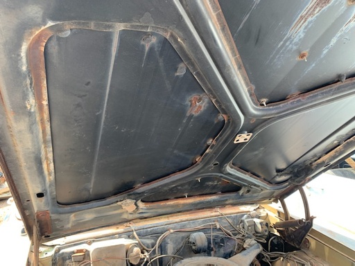 1966 Oldsmobile Cutlass hood Dvid(#66olhb)