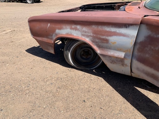 1966 Dodge Coronet 2dr HT Driver Fender (#66DGCLF001B)