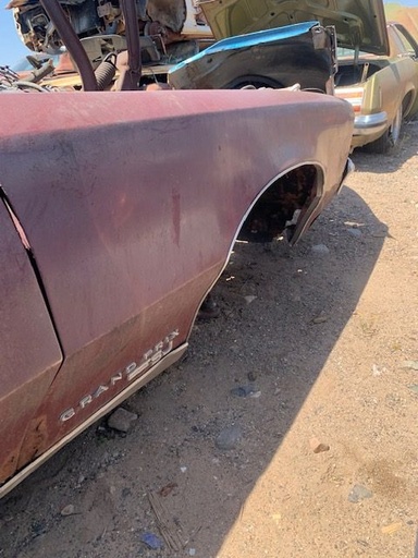 1969 Pontiac Grand Prix Passenger Side Fender (#69POGPRB)