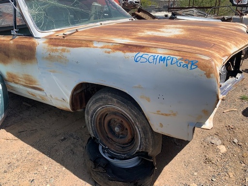 1965 Chevrolet El Camino Passenger Fender (#65CHMPDG)