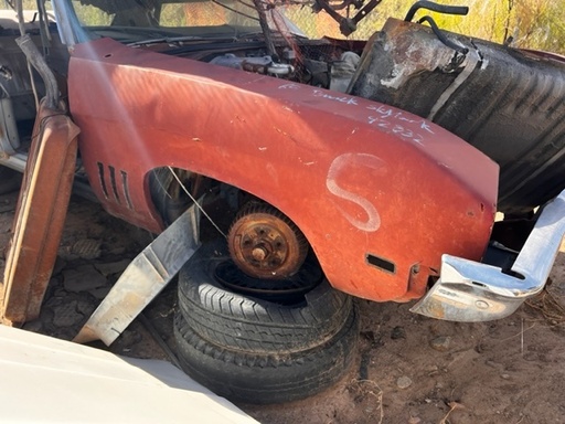 1969 Buick Skylark Passenger Fender (#69BUSRF01B)