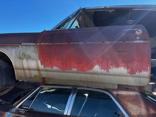 1968 Chevrolet Impala Driver Door Shell (#68CHDDSB)