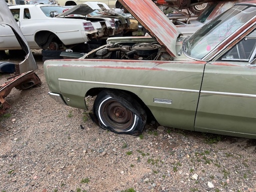 1968 Plymouth Fury Driver Side Fender (#68PLFDFB)