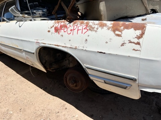 1969 Ford Galaxie 500 Passenger fender (#69FOGPFB)