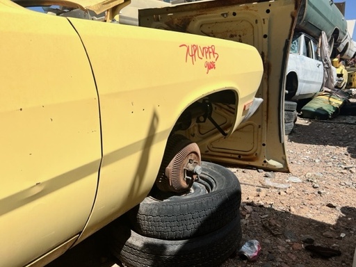 1974 Plymouth Valiant Passenger Fender (#74PLVPFB)