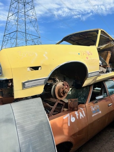 1973 Ford Torino Driver Fender Shell (#73FOTDFB)