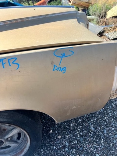 1977 Pontiac Grand Prix Passenger Fender (#77POGPPFB)