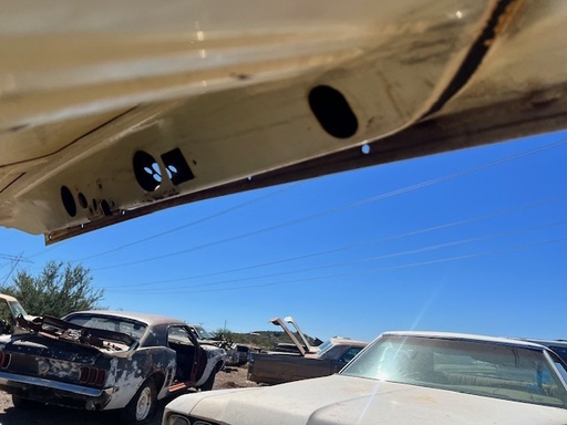 1968 Mercury Cougar Trunk Lid (#68MECTLB)