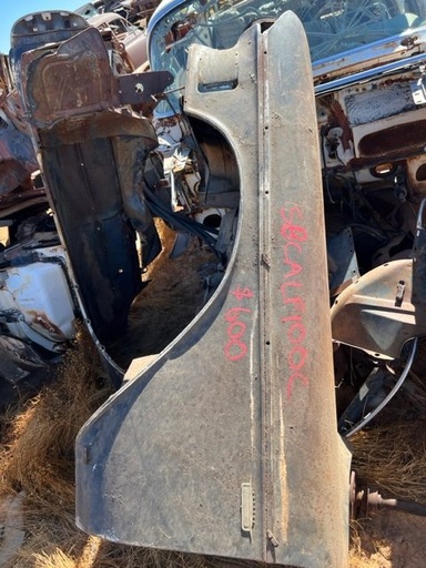 1958 Cadillac Coupe Left Front Fender (#58CALF100C) $600