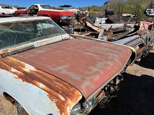 1966 Chevrolet Malibu, El Camino A Body Hood (#66CHMEHB)