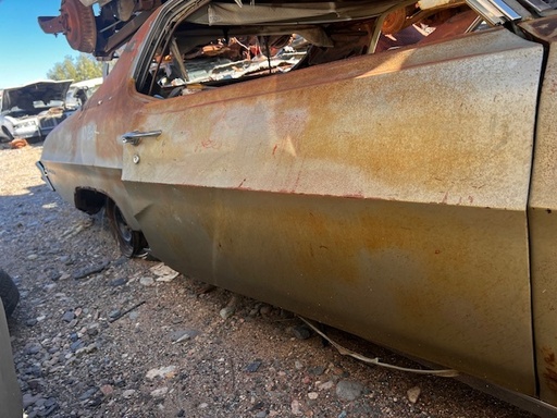 1968 Pontiac Grand Prix Passenger Door shell (#68POGPDB)