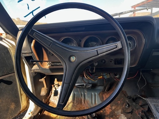 1974 Plymouth Road Runner Steering Wheel (#74PLRRSB) $250