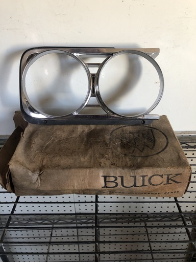 1964 Buick Skylark Headlight Bezel LH (#64BUHLBEB)