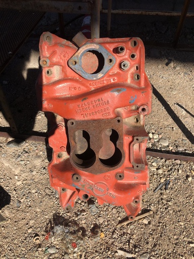 1974 Dodge Small Block 4bbl Intake Manifold (#74DOINMAB)