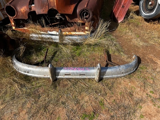 1947 Pontiac Front Bumper with guards (#47POFB01C)