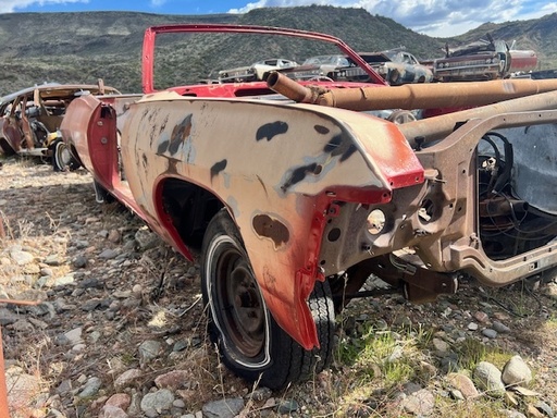 1967 Chevrolet FULL SIZE Passenger Fender (#67CHIPF80B)