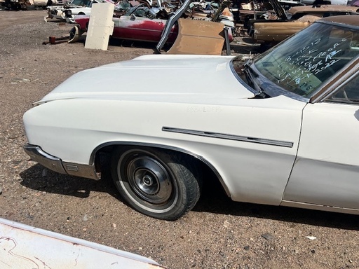 1968 Buick Lesabre Driver Fender SHELL (#68BULDFB)