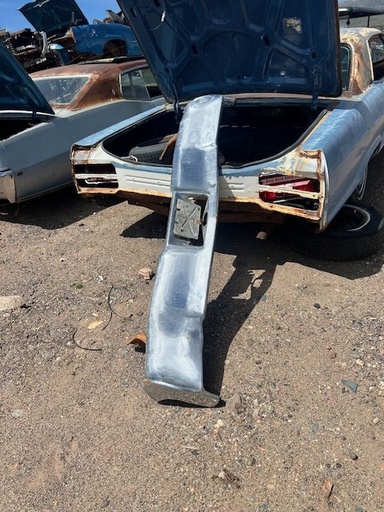 1966 Buick Wildcat Rear Bumper Core Cover (#66BUWCRBB)