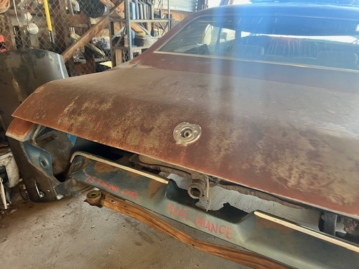 1972-73 Ford Torino 2dr HT Trunk Lid (#72FOTOL90B)