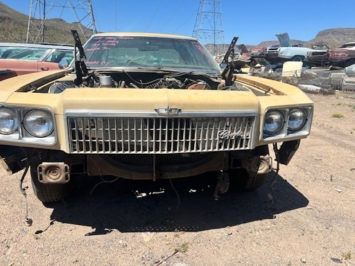 1975 Chevrolet Caprice Header and Grille (#75CHCHGB)