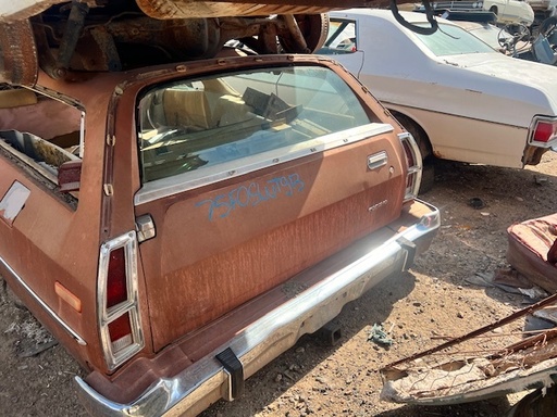 1972-6 Ford Torino Station Wagon Tailgate SHELL (#75FOSWTGB)