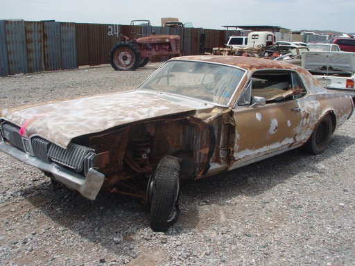 1968 Mercury Cougar (#68ME2080B)