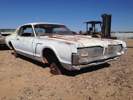 1968 Mercury Cougar (#68ME6077D)