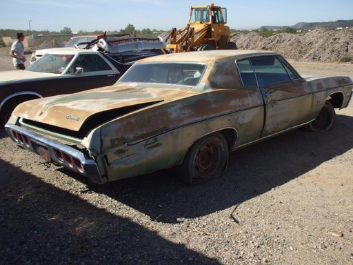 1968 Chevrolet Impala Custom 2dr HT (#68CH7211D)