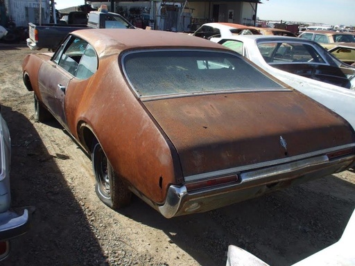 1968 Oldsmobile Cutlass 2dr HT (#68OL4631B)