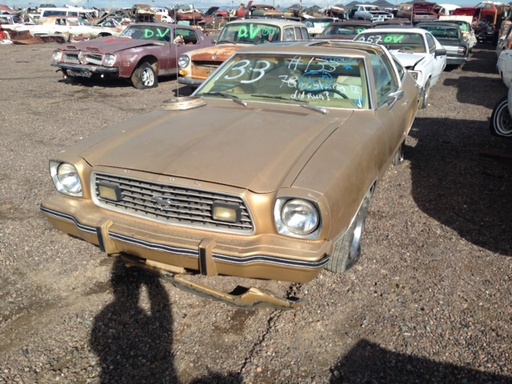 1977 Ford Mustang II 2dr Ht T-top (#77F04506D)