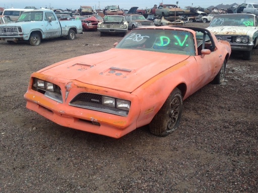 1978 Pontiac Firebird "T top" 2dr Ht (#78PO3889B)