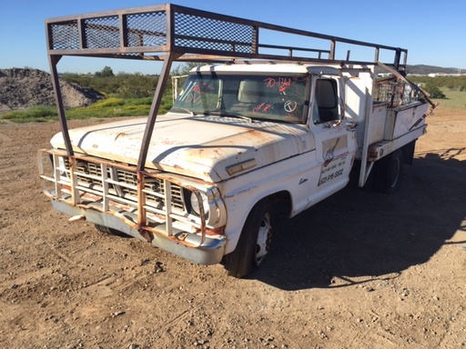 1970 Ford F350 Flatbed Truck (#70F01361D)