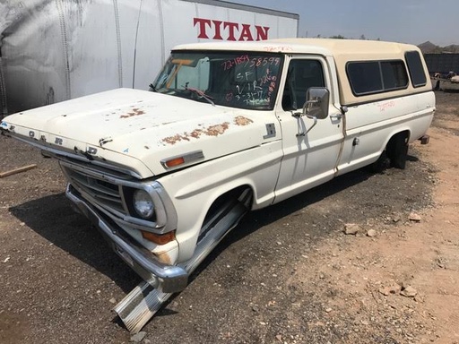 1972 Ford Truck F250 Long Bed Fleetside (#72F01859D)