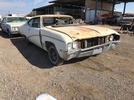 1968 Buick Skylark 2 Door HT (#68BU0708B)