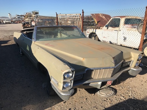 1968 Cadillac DeVille 2 Door Convertible (#68CA9555B)