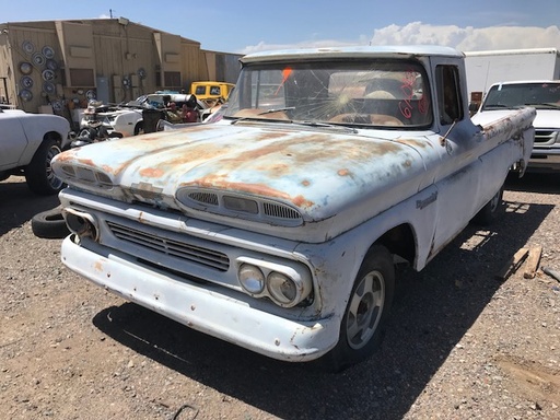 1960:Chevrolet 1/2 Long Bed Fleetside Truck (#60CH0834C)