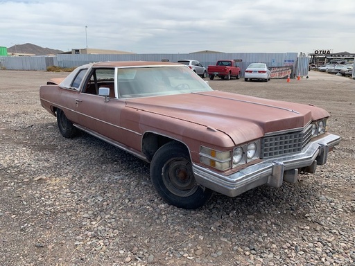 1974 Cadillac Coupe Deville 2 Door HT (#74CA5432D)