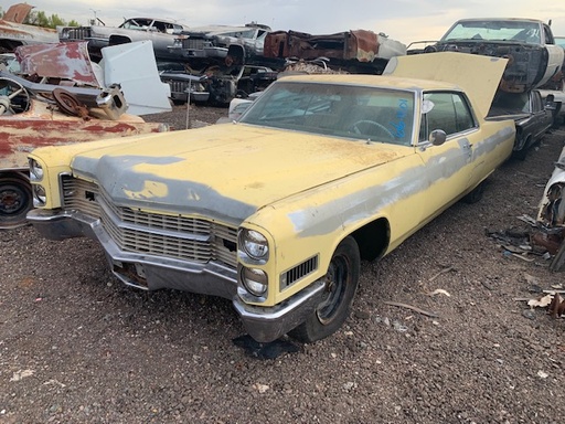 1966 Cadillac Coupe Deville 2 Door HT (#66CANV01D)